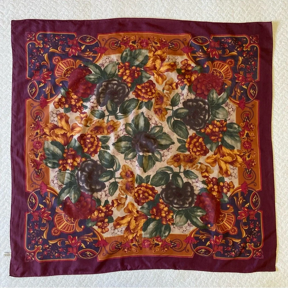 Casual Corner Silk Scarf